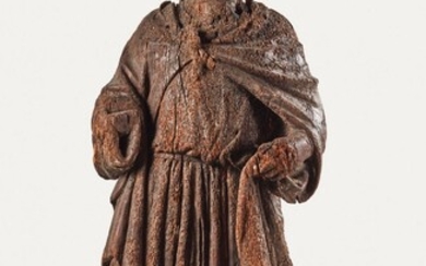 Important saint Ansan de Sienne en peuplier... - Lot 32 - Pierre Bergé & Associés
