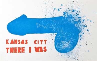 Jim Dine - Kansas City there I was (1970)