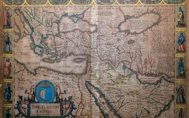 John Speed:The Turkish Empire, Year 1626
