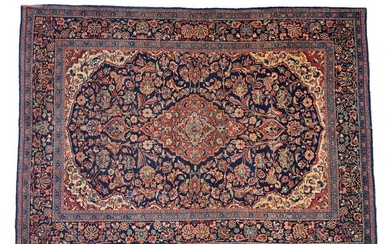Kashan Persian Handmade Merino Wool Carpet