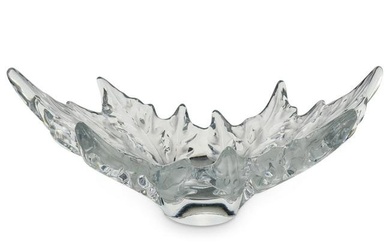 Large Lalique "Champs Elysee" Crystal Bowl