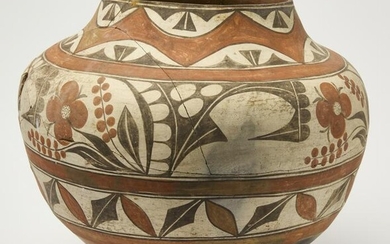 Large Zia Pottery Olla