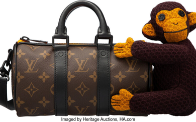 Louis Vuitton Limited Edition Monogram Coated Canvas Monkey Keepall...