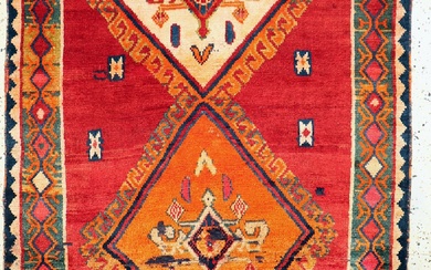 Louri Gabbeh, Persia, dated 1371(1950), wool on wool, approx. 235...