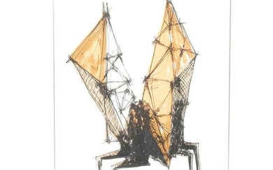 Lynn CHADWICK: Abstract Structure - Lithograph