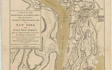 MAP, New York, Sauthier/Faden