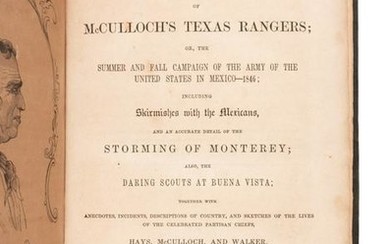McCulloch's Texas Rangers by Samuel Reid