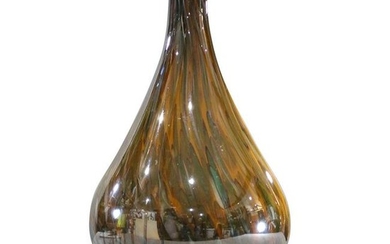 Mid-Century Modern Gourd Shaped Art Glass Vase