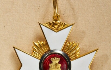 Orden & Ehrenzeichen Deutschland - Reuß : Croix d'honneur de 1ère classe de la principauté...
