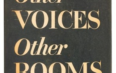 Other Voices, Other Rooms by Capote 1st Ed. in DJ