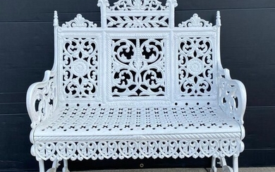 PETER TIMMES , BROOKLYN CAST IRON BENCH