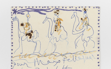 ◊ Pablo Picasso (1881-1973) Les Rois Mages, 1964