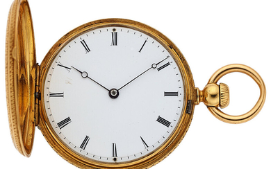 Patek Philippe & Co. Rare Early Keyless Pocket Watch...