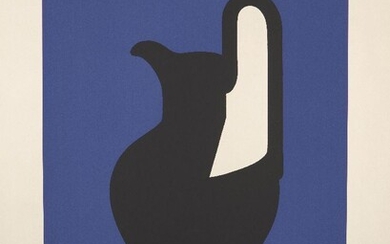 Patrick Caulfield CBE RA, British 1936-2005- Vessel screenprint in colours on wove, signed titled and numbered A/P in pencil, an Artist's Proof aside from the edition of 35, printed at Kelpra Studio, published by Waddington Graphics, London, sheet...
