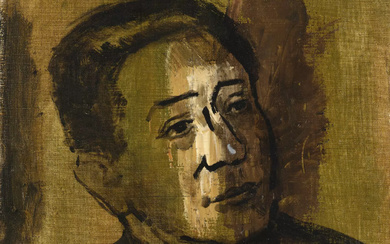 Paul COLIN (Nancy 1892 - Nogent sur Marne 1985) Portrait d'homme