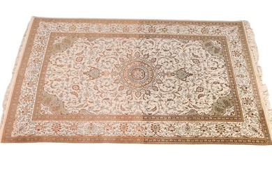 Persian Hand Knotted Keshan Area Rug