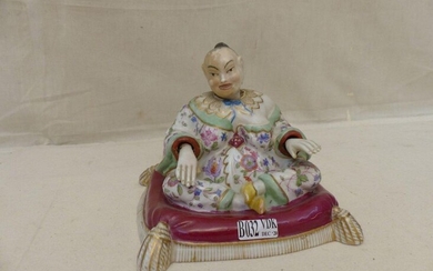 "Automaton character" in Meissen porcelain (* and **). Height: 12...