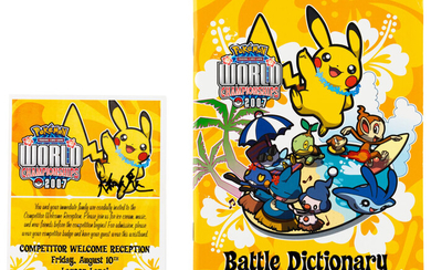 Pokémon World Championships Memorabilia Group (2007). Winning in the...