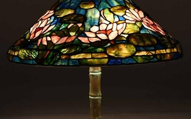 Fine Leaded Glass Table Lamp