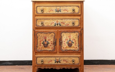 Provincial Monterey Style Chest Of Drawers