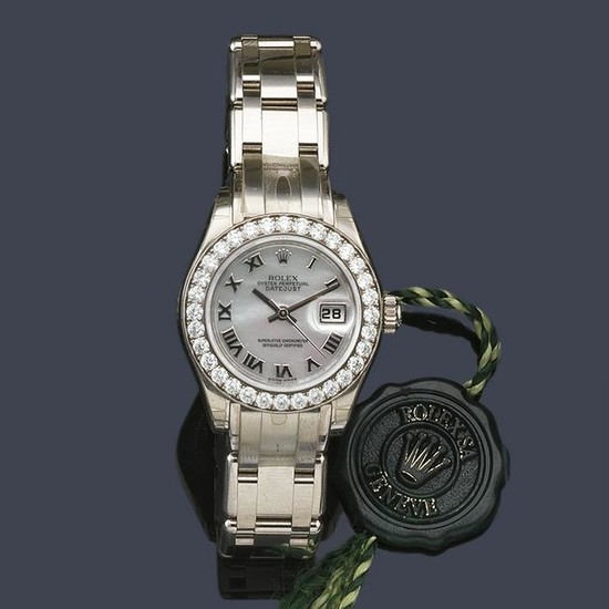 ROLEX Datejust Pearlmaster ref. 80299 ladies' timepiece
