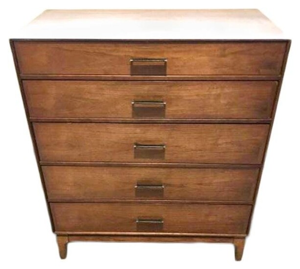 Rameur Mid Century Modern Chest of Drawers