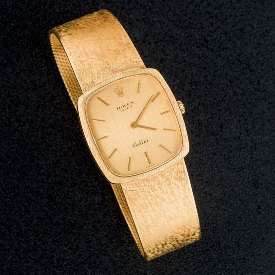 Rolex Cellini mens gold watch