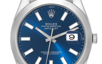 Rolex Datejust II 41 Blue