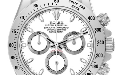 Rolex Daytona White Dial Chronograph