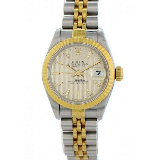 Rolex Oyster Perpetual Datejust 69173 Tapestry Dial