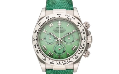 Rolex Reference 116519 Daytona 'Beach' | A white gold automatic chronograph wristwatch, Circa 2000