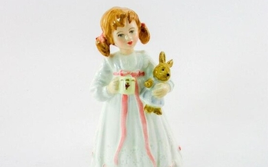 Royal Doulton Figurine, Bunny's Bedtime HN3370