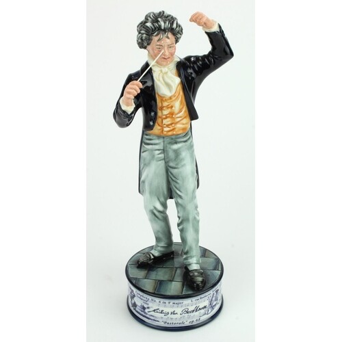 Royal Doulton prestige figure Beethoven HN Ltd edition, boxe...