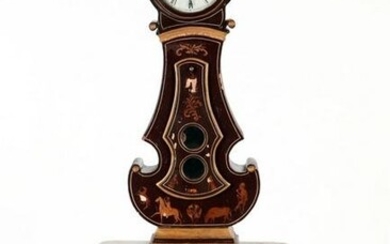 SWEDISH MORA GRANDFATHER CLOCK CIRCA 1850