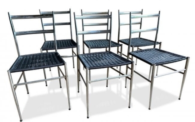 Set Of 6 Gio Ponti Chairs