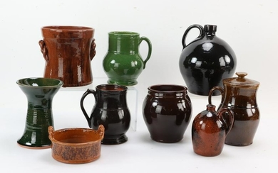 Set of Pottery, John Bell by Lynette King