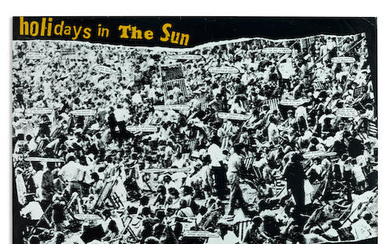 Sex Pistols: Promotional poster for "Holidays In the Sun," 1977