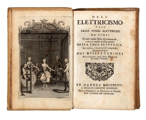 Sguario, Dell'Elettricismo. 1747