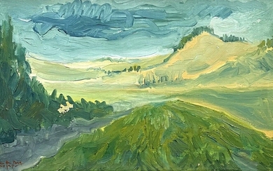 Shlomo Van Den Berg , 1920-1982, Landscape