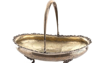 St. Petersburg, Platter in the form of a basket, 1848