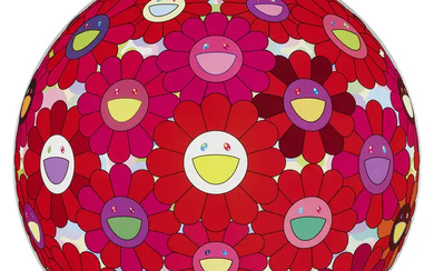 Takashi Murakami, Japanese b.1962- Flowers of Gratitude; offset lithograph, cold stamp and...