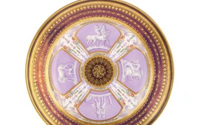 A Plate, Imperial Porcelain Manufactory, Vienna 1794, Sorgenthal Period