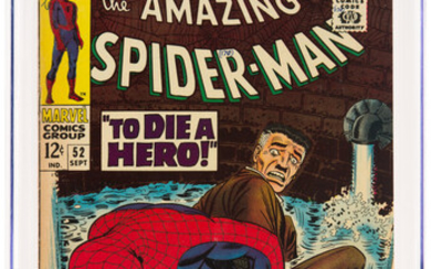 The Amazing Spider-Man #52 (Marvel, 1967) CGC FN+ 6.5...