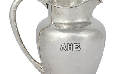 The Kalo Shop water pitcher with hollow handle