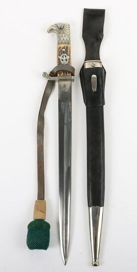 Third Reich Police Bayonet by E&F Horster Solingen