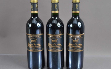 Three bottles of Clos Des Jacobins Saint-Emilion 1997