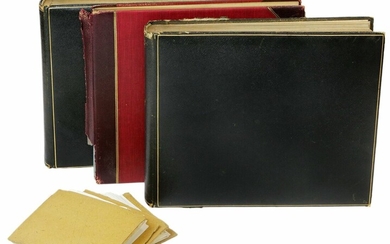 Three photograph albums, mainly of Dobell family relevance, c. 1908-18. Together with approxim...