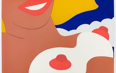 Tom Wesselmann (1931-2004) Signed Serigraph Nude from 11 Pop Artists Volume II 1965