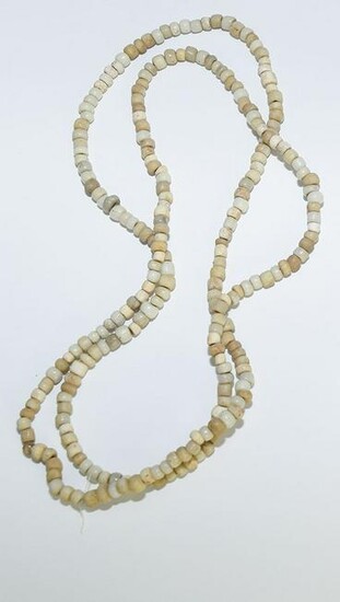Two Strands of Early Historic Glass Trade Beads (24"