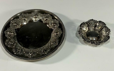 Two Victorian English Sterling Trays